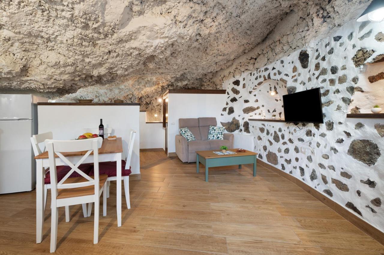 Cueva El Desvelo Apartment Tijarafe Ngoại thất bức ảnh